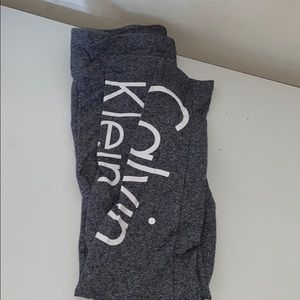 Dark grey Calvin Klein leggings